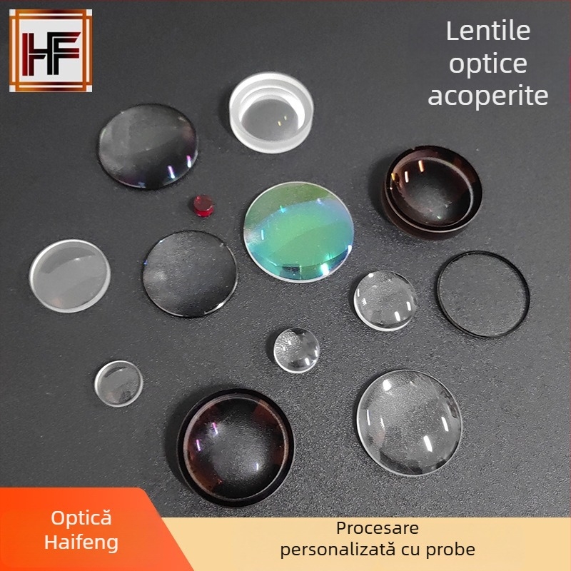 Lentilă optic din sticlă, focalizare sferică, asferică, lentilă pentru modul laser, lentilă de colimare