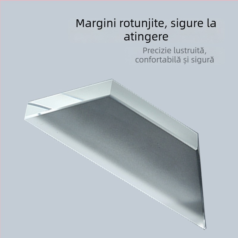 Set de lentile optice pentru fizică, gimnaziu, echipament de laborator pentru experimente optice, lupă trapezoidală, optică cu transmisie înaltă