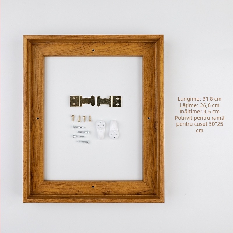 Kit de broderie încrucișată - material din bumbac, motive cu personaje, stil modern minimalist, alte tehnici de broderie