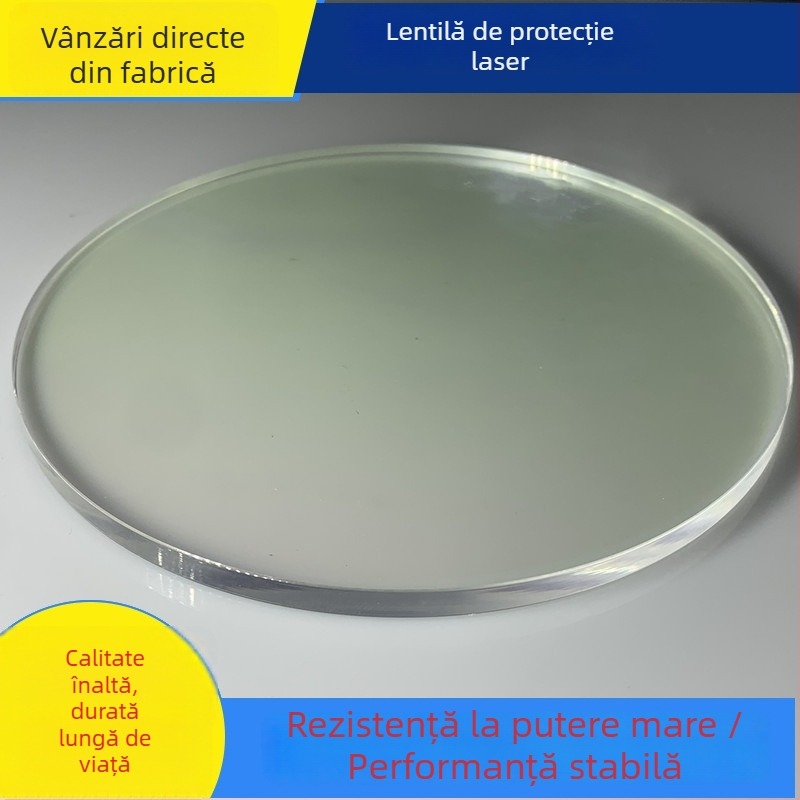 Lentilă de fereastră pentru mașina de sudură cu galvanometru laser, dimensiuni 134×355×1,5 mm, protecție baterie Li-ion, accesorii Han's Laser