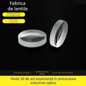 Ansamblu optic cu lentile duble concave, lentilă din sticlă K9, pentru alinierea laser, grad medical (Jingying photoelectric)