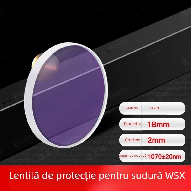 Accesorii pentru sudare cu laser — Pistol de mână cu laser Wanshunxing, lentilă de protecție pentru focalizare, reflexie și colimare