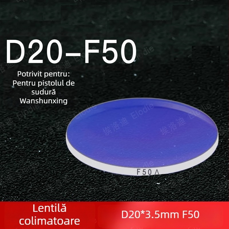 Accesorii pentru sudare cu laser — Pistol de mână cu laser Wanshunxing, lentilă de protecție pentru focalizare, reflexie și colimare