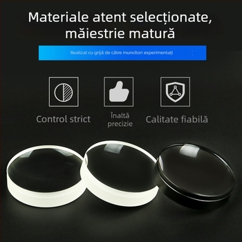Lentilă dublu cimentată pentru colimare laser, precizie înaltă, optică acromatică, design cimentat concav-convex | Brand Haoxuan, marcă privată autorizată | Aplicații: aerospațiu, medical, militar, instrumentație