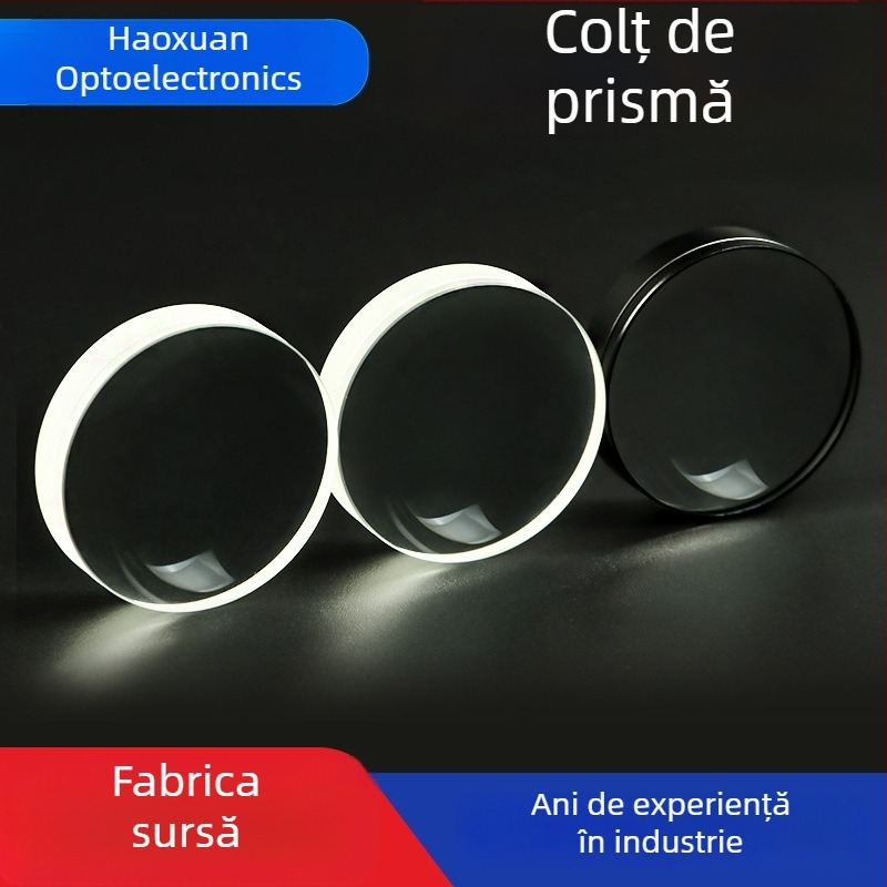 Lentilă dublu cimentată pentru colimare laser, precizie înaltă, optică acromatică, design cimentat concav-convex | Brand Haoxuan, marcă privată autorizată | Aplicații: aerospațiu, medical, militar, instrumentație