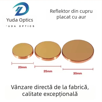 Kit optic pentru laser: lentile reflexive, lentile de focalizare și accesoriu oglindă laser de la Yuda Optics pentru echipament laser