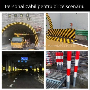 Film reflectorizant anti-coliziune pentru stâlpi electrici, seria Prism Reflective Film, interval de temperatură -30°C până la 60°C, Brand Night Road AN