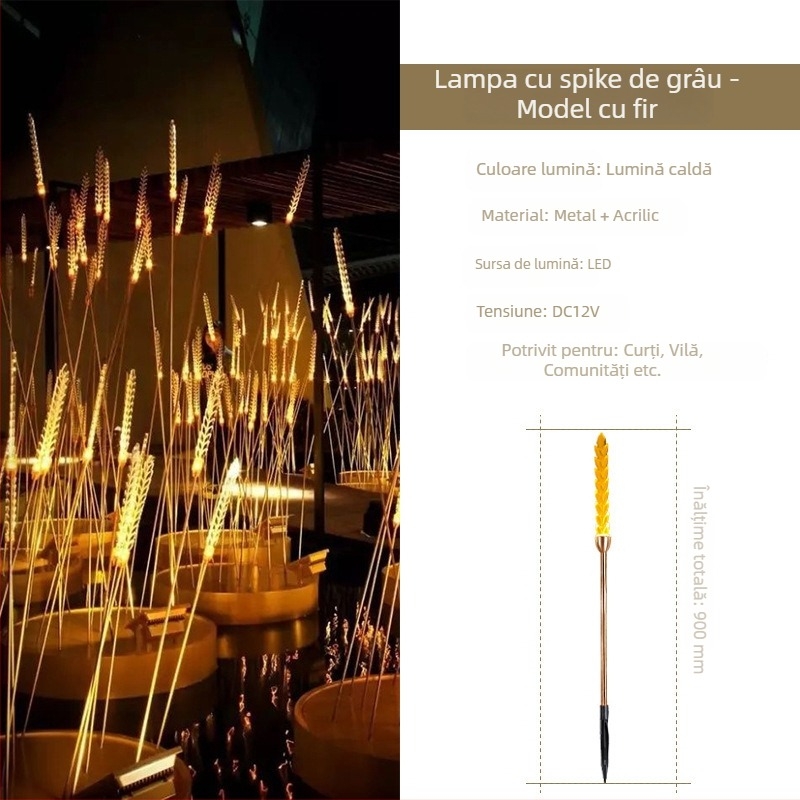 Lumină de grădină LED XY-003, Xu Ya, material: acrilic + hardware, IP65