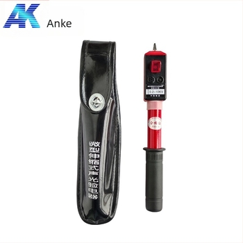 Electroscop de buzunar Anke: design telescopic pliant, semnal sonor și luminos, testare pentru tensiuni înaltă și joasă