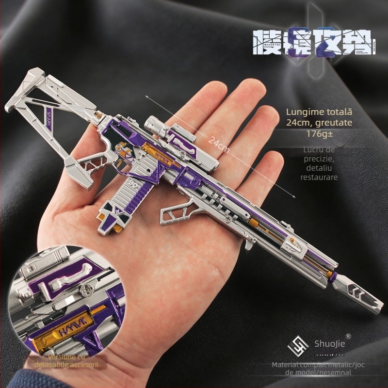 Model mecanic de afișaj M7 Prism Attack S2 – aliaj, cutie color, fără asamblare, 18+ ani