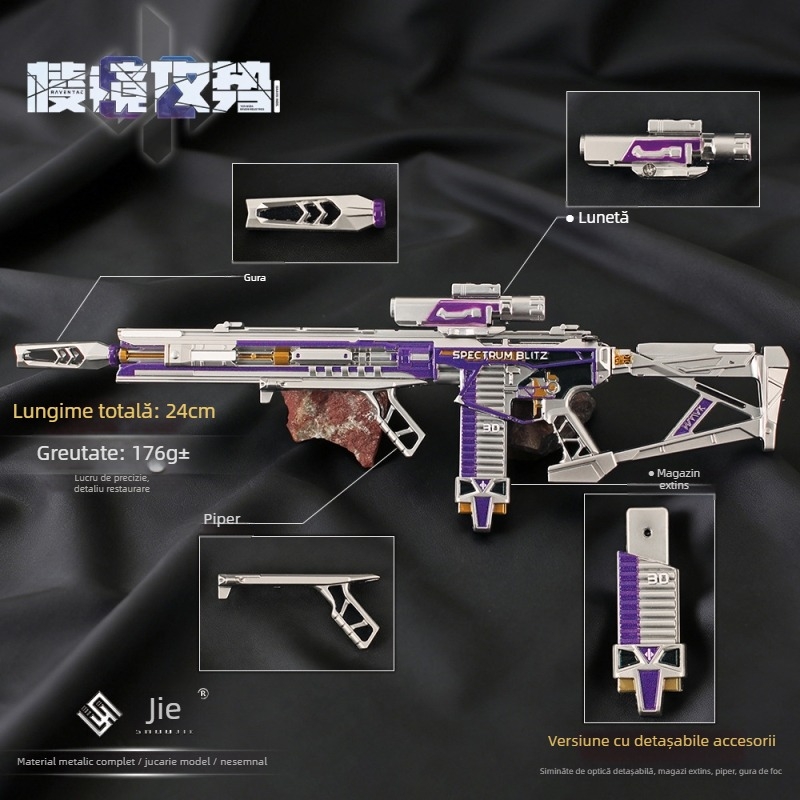 Model mecanic de afișaj M7 Prism Attack S2 – aliaj, cutie color, fără asamblare, 18+ ani