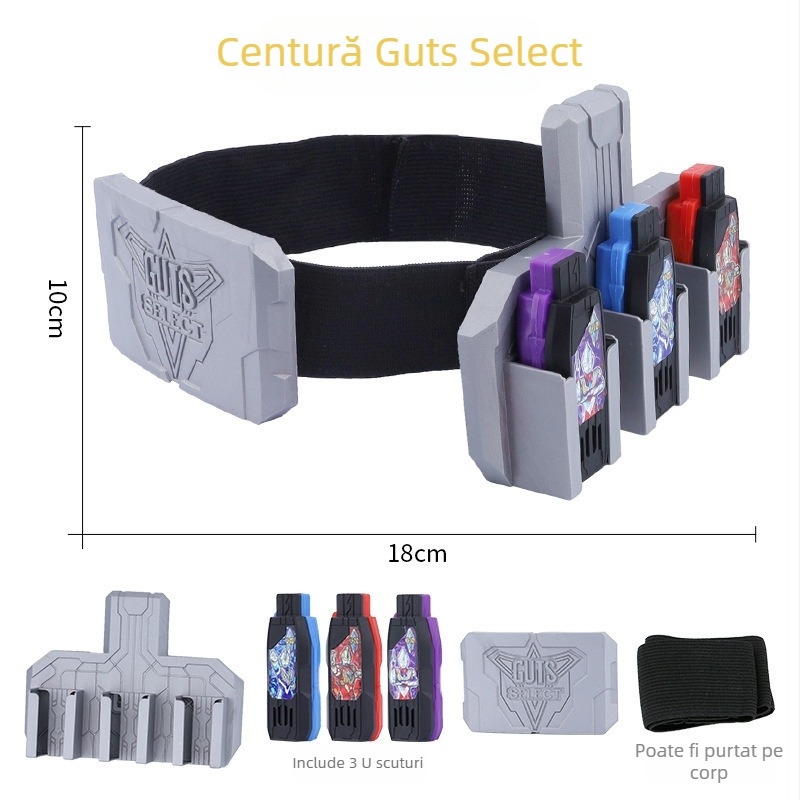 Borsetă de talie U Shield cu compartiment pentru chei, din plastic, curea 3u Shield