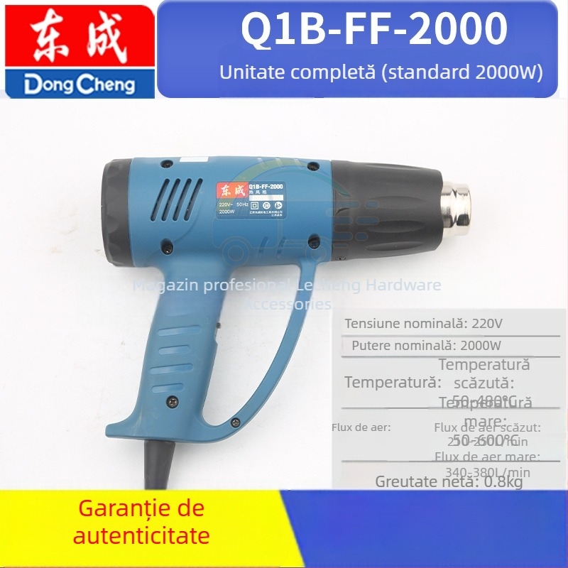 Accesorii pentru pistol cu aer cald Dongcheng QIB-FF-2000/1600W, 36V, compatibile cu oțel inoxidabil