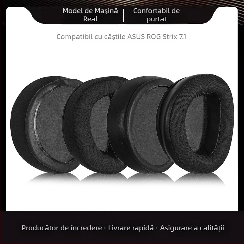 Acoperire pentru căști din piele pentru ASUS ROG Genesis 7.1