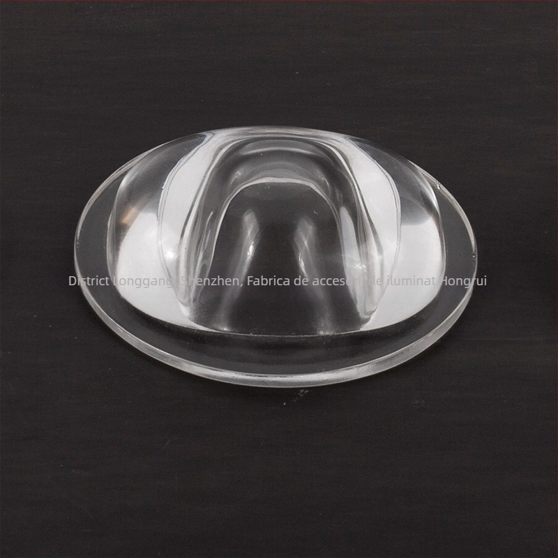 Lentilă LED pentru lampă stradală, cu putere mare (Model 92), borosilikat, transmisie luminoasă peste 95%, unghiul fasciculului 60–130°