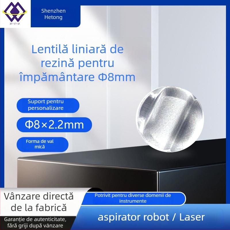 Lentilă optic din rășină, marca Hetong, potrivită pentru laserpointer, instrument laser și instrument medical