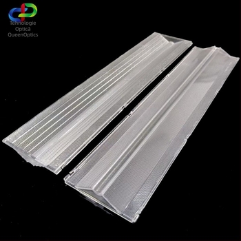 Modul lentilă LED 33 în 1 cu lentilă Fresnel, carcasa PMMA, iluminare liniară, unghiuri de fascicul reglabile 60°/90°/25°, UGR 16.6–19, montaj cu clipsuri/presiune/șuruburi