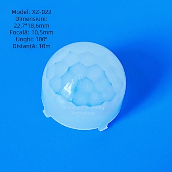 Lentilă Fresnel – serie completă, senzor infraroșu și lentilă infraroșu