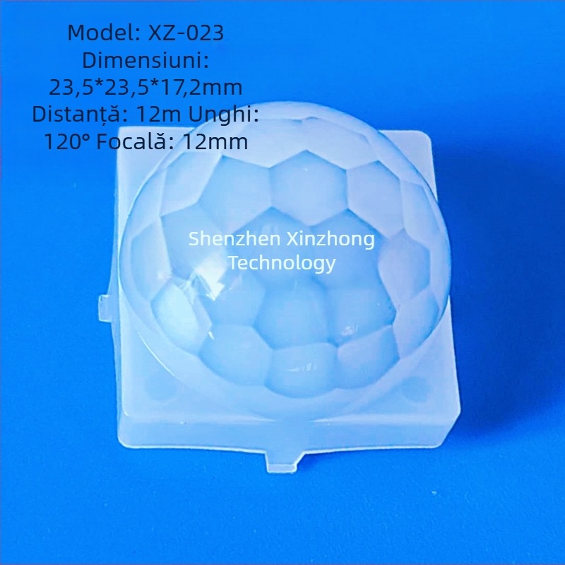 Lentilă Fresnel – serie completă, senzor infraroșu și lentilă infraroșu