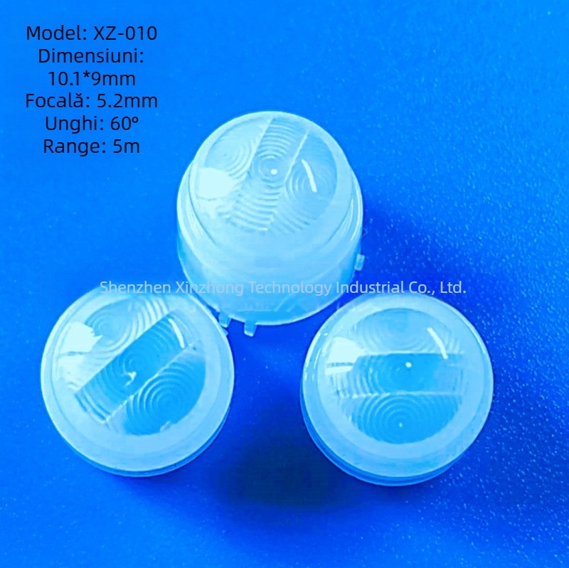 Lentilă Fresnel – serie completă, senzor infraroșu și lentilă infraroșu