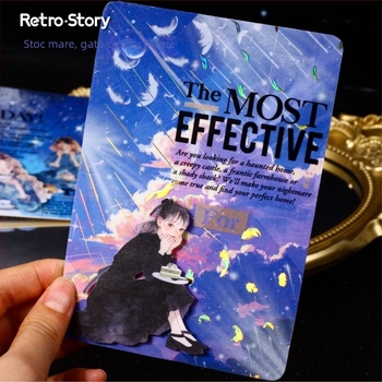 Pachet de etichete PET pentru planner – Material DIY pentru jurnal, 20 foi, 6 stiluri, 14 g