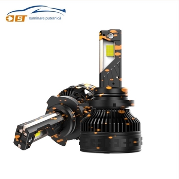 Faruri LED pentru autovehicul – All-in-One pentru faruri lungi și apropiate, model T8, 12V, 110W, 11000LM, IP67