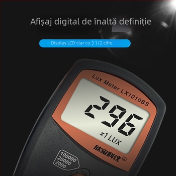 Brand Xinbao; Model LX-1010BS; Luxmetru / Fotometru; Măsurător de luminozitate LX-1010BS