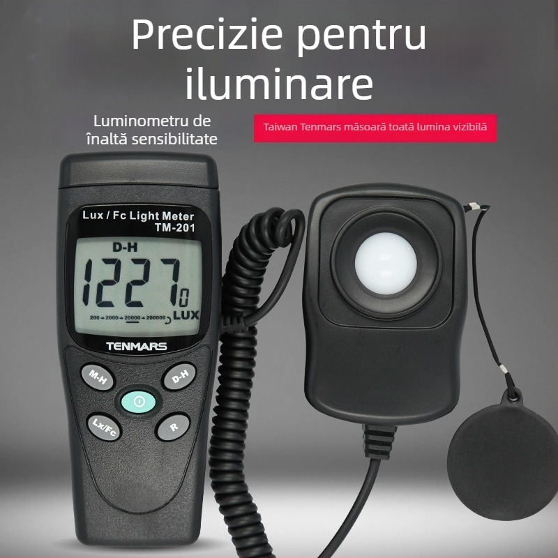 Luxmetru digital Taimas TM-201/TM-202, model TM-201/TM-202, tip: măsurător digital de iluminare, cod produs TM-201/TM-202
