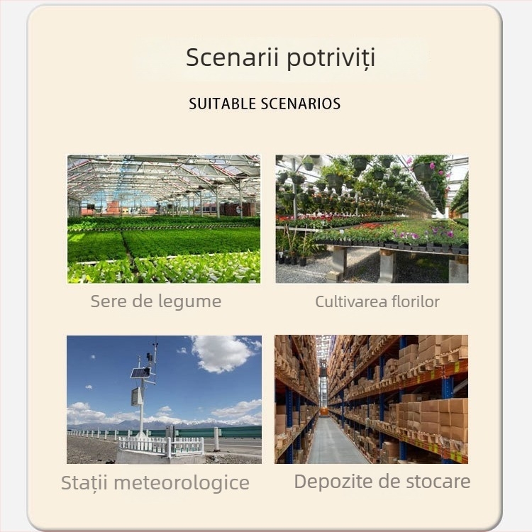BAOHONG MI-ZD Senzor de lumină pentru agricultură inteligentă – măsurare a iluminanței, interfață RS485, alimentare DC24V, precizie ±5%
