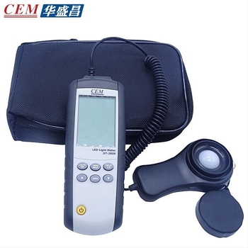 DT-3809 luxmetru cu tester LED de intensitate a luminii — Măsurători Lux/Fc/CD, Huashengchang