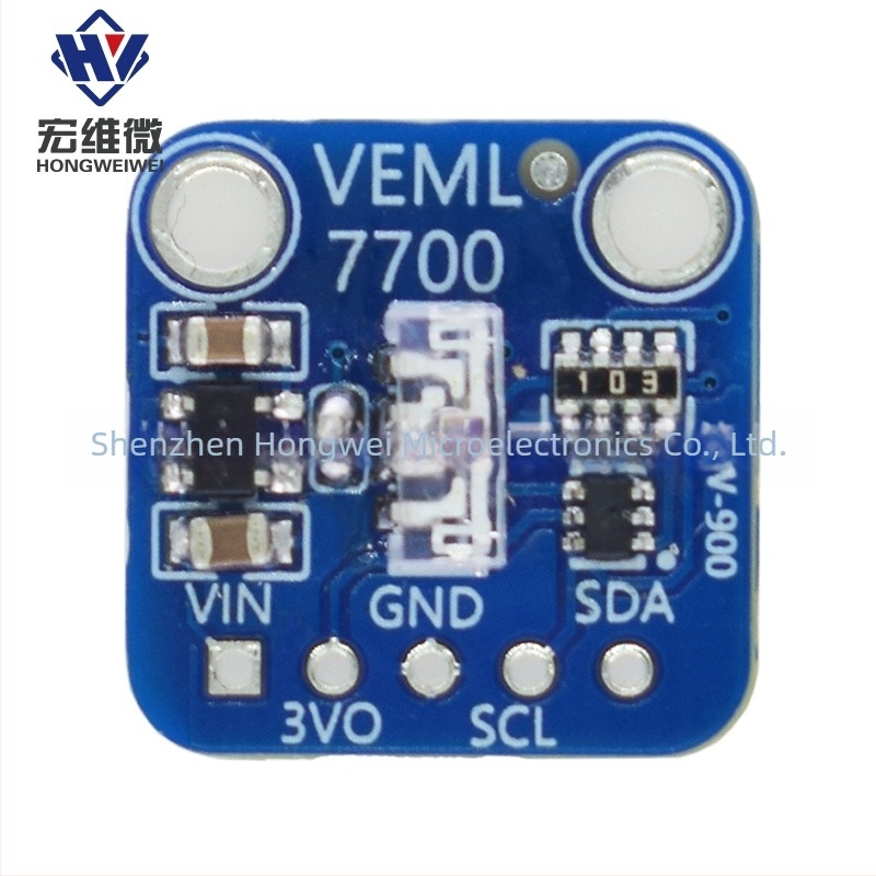 Modul senzor de lumină ambiental VEML7700, Interfață I2C de 16 biți, Luxmetru modul, Hongweiwei, Alimentare 6,3–50V