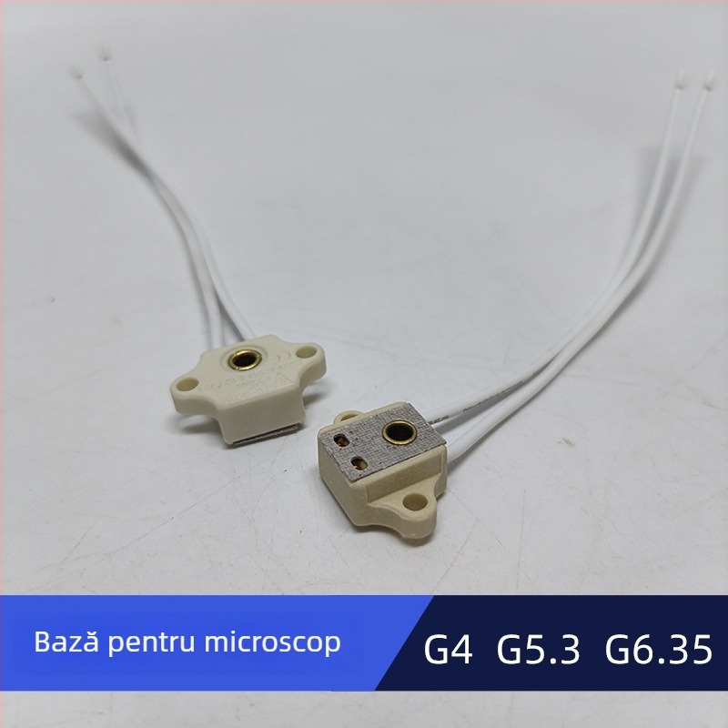 Suport lampă microscop dentar SC-101-2 MS02, carcasă ceramică, 12/24/110V, 1A
