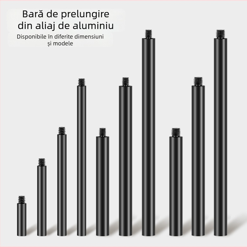 Tijă de centrare din aliaj de aluminiu, universală, extinsă, model S-YC01, Jin nian shi'an