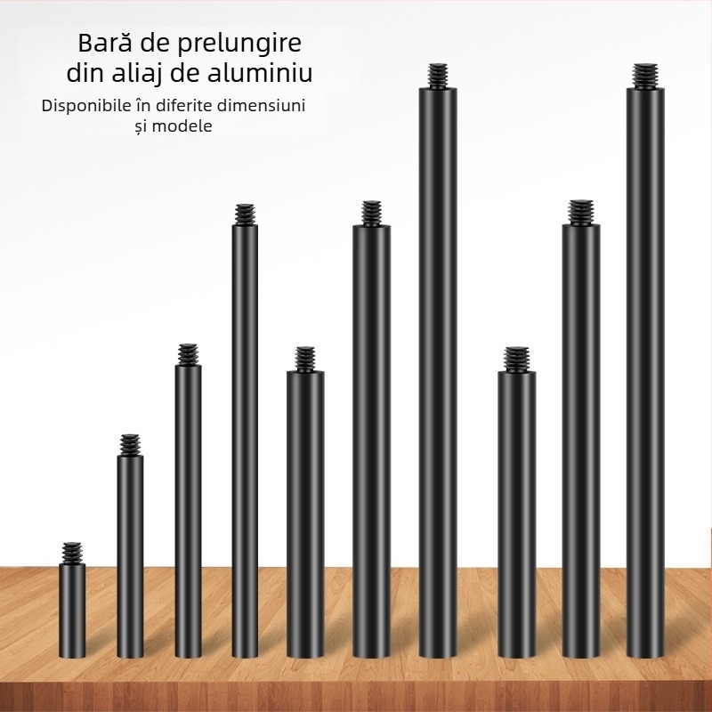 Tijă de centrare din aliaj de aluminiu, universală, extinsă, model S-YC01, Jin nian shi'an