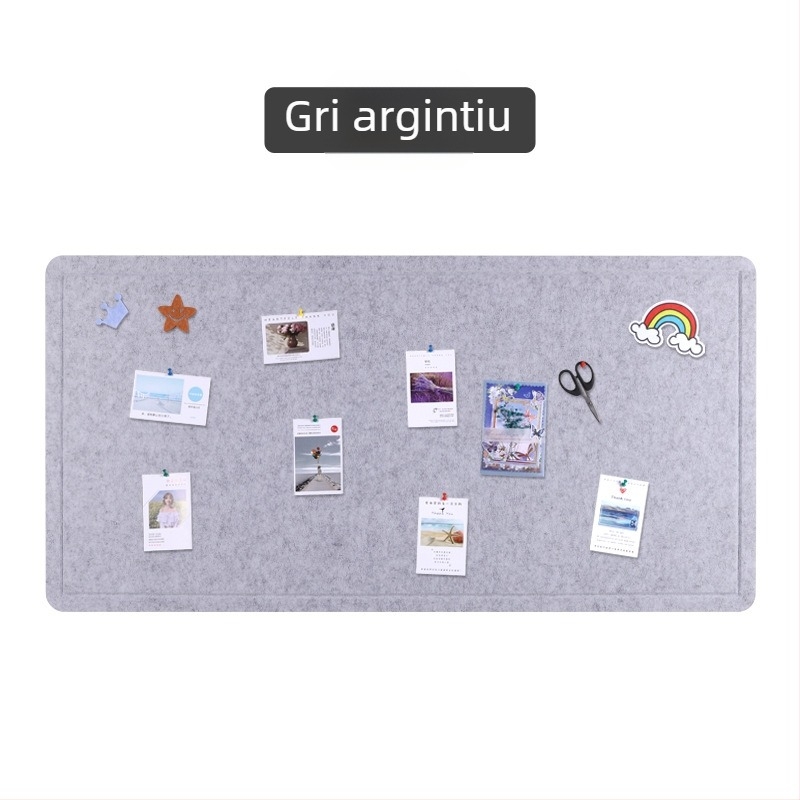 Tavlă de perete din fetru pentru grădiniță — Mengda, material poliester, artă modernă, gravură