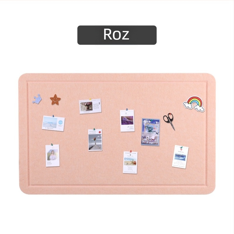 Tavlă de perete din fetru pentru grădiniță — Mengda, material poliester, artă modernă, gravură