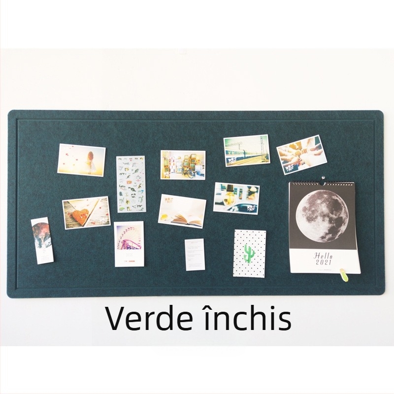 Tavlă de perete din fetru pentru grădiniță — Mengda, material poliester, artă modernă, gravură