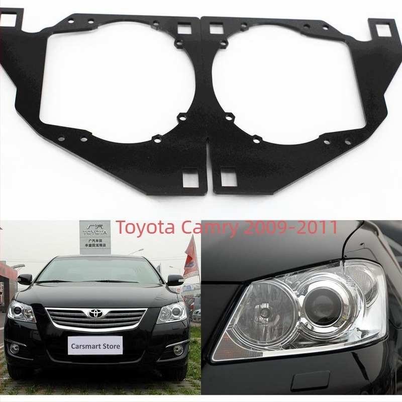Suport lentile far Toyota Camry LED cu lentilă dublă – aliaj de aluminiu, TC-YT-06, compatibil cu Hella Q5