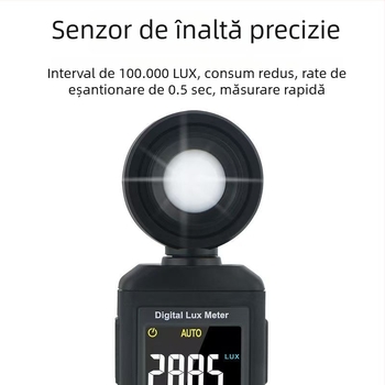 Xima ST8813 luxmetru portabil – profesional, afișaj digital, precizie înaltă