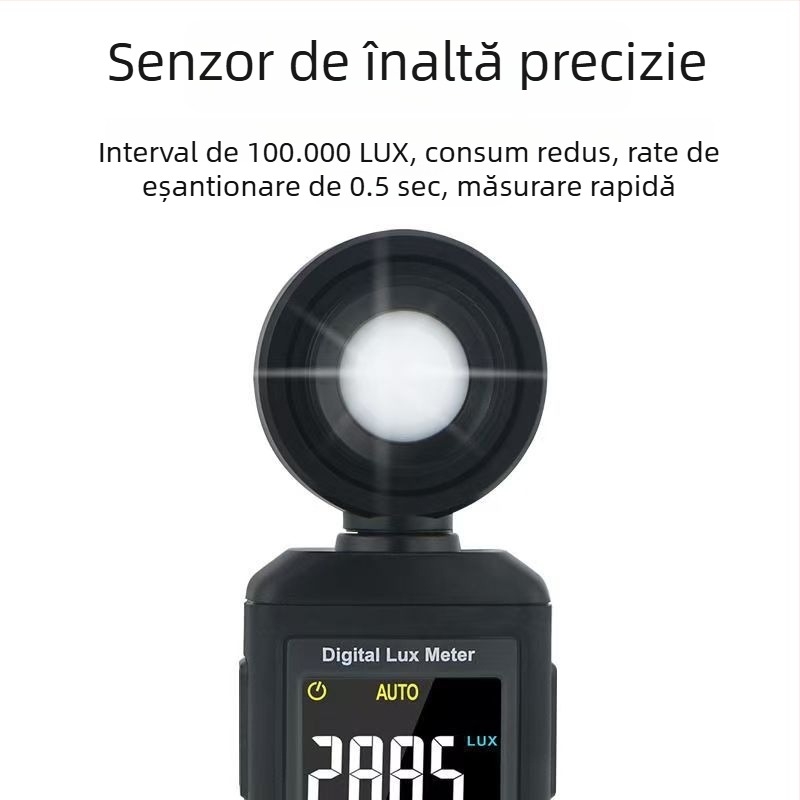 Xima ST8813 luxmetru portabil – profesional, afișaj digital, precizie înaltă
