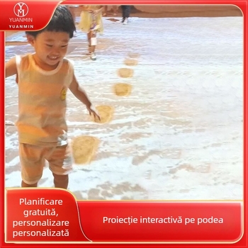 Proiecție AR holografică 3D pe teren exterior pentru tur de noapte în parc – 1080p, 5000 lm, dimensiune imagine 600, 220V, eficiență energetică clasa I