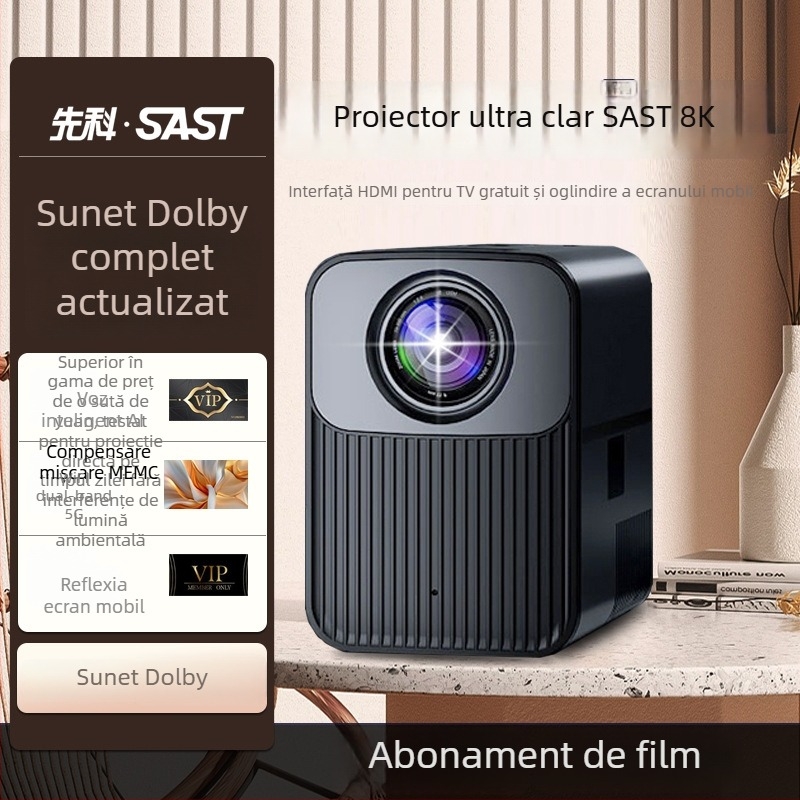 Proiector pentru uz casnic — 1920x1080, 60W, 2500 lm ANSI, 220V, Model Q5