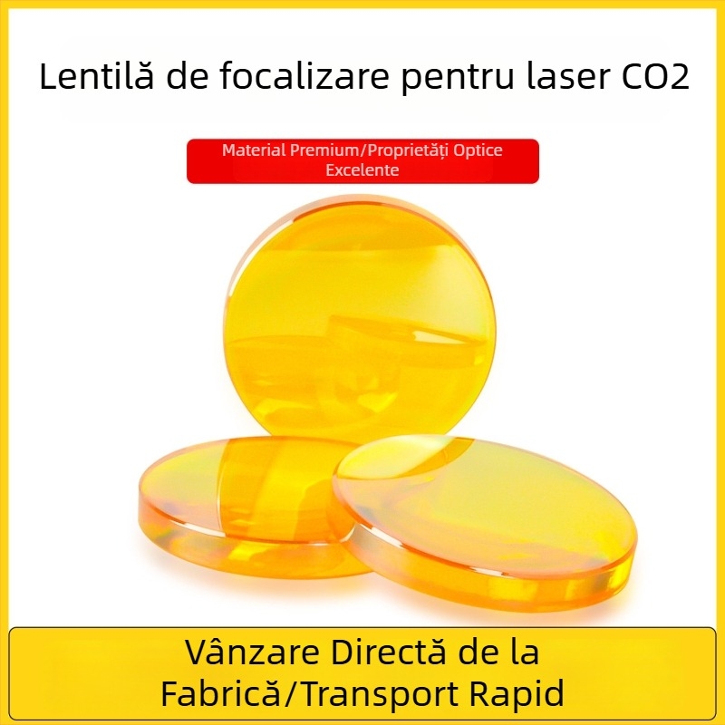 Lentilă de focalizare CO2 pentru tăiere cu laser, ZnSe, putere mare, modele 12/18/19/20