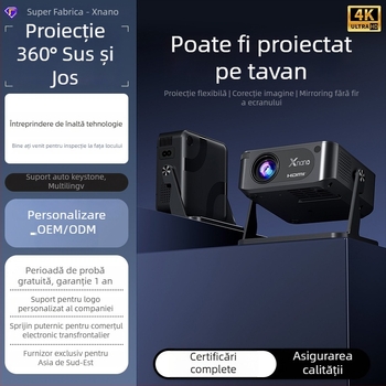 xnano HA109 Proiector Portabil - LCD, 720P rezoluție, 40W, luminozitate 150