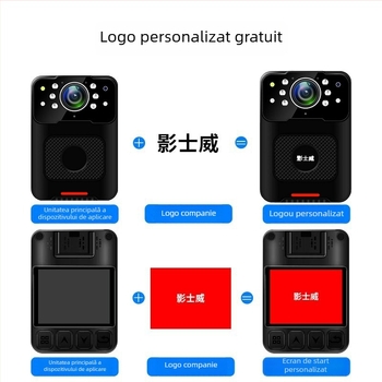 Înregistrator pentru aplicarea legii, purtat pe torace, vedere de noapte și cameră infrared; senzor CMOS, ecran LCD 2,0 inch, stocare MicroSD, baterie 14 ore, USB 2.0/Type-C