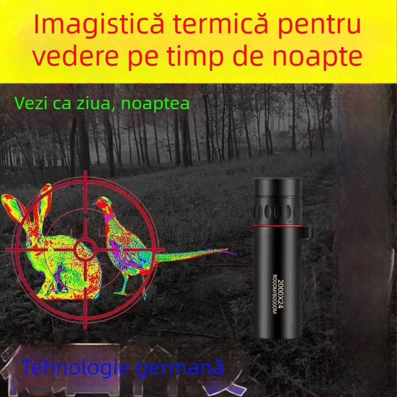Mingshuo dispozitiv infraroșu de vedere pe timp de noapte cu imagistică termică pentru teren