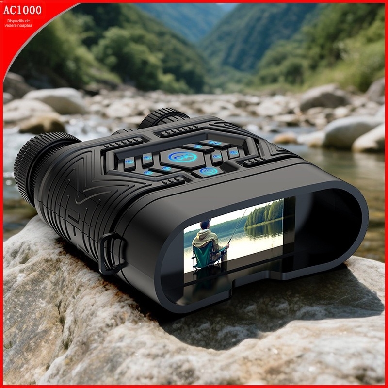 Binoclu digital cu vedere de noapte infraroșu, zoom 8x și baterie de 5000mAh