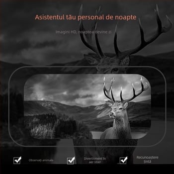 NV600PRO Binoclu USB încărcabil, ecran mare, vedere nocturnă infraroșu digitală — fotografiere și înregistrare video