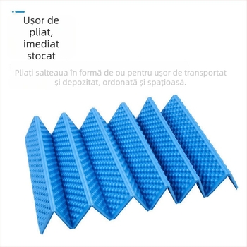 Saltea de camping rezistentă la umezeală, pliabilă, din spumă XPE, model DY-2, pentru 1–2 persoane, antiderapant și rezistent la umiditate