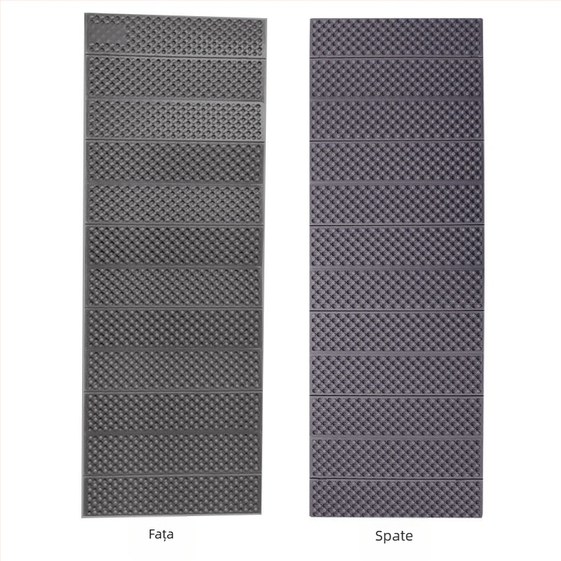 Saltea de camping rezistentă la umezeală, pliabilă, din spumă XPE, model DY-2, pentru 1–2 persoane, antiderapant și rezistent la umiditate